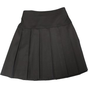 Dagenham Park- Fan Pleated Shirt - Black