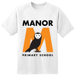 Manor Primary - White PE T-shirt